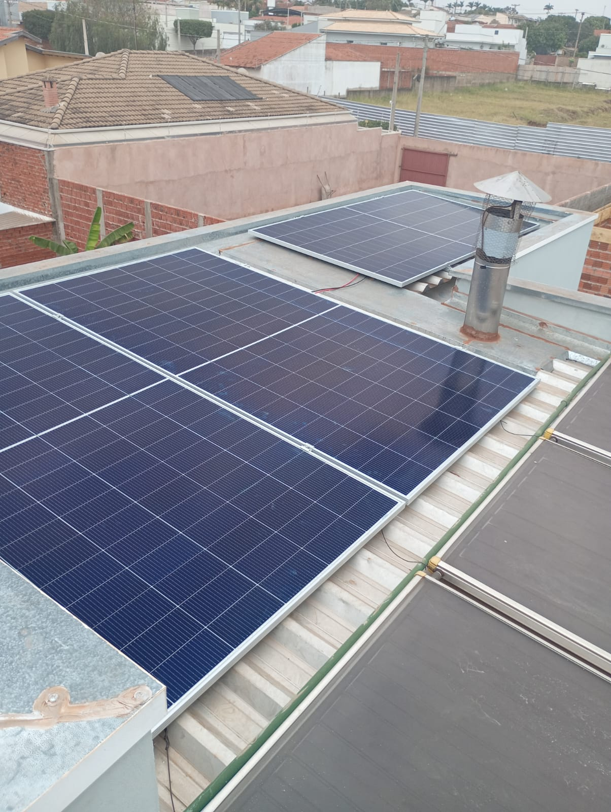 Instalação solar em Barra Bonita