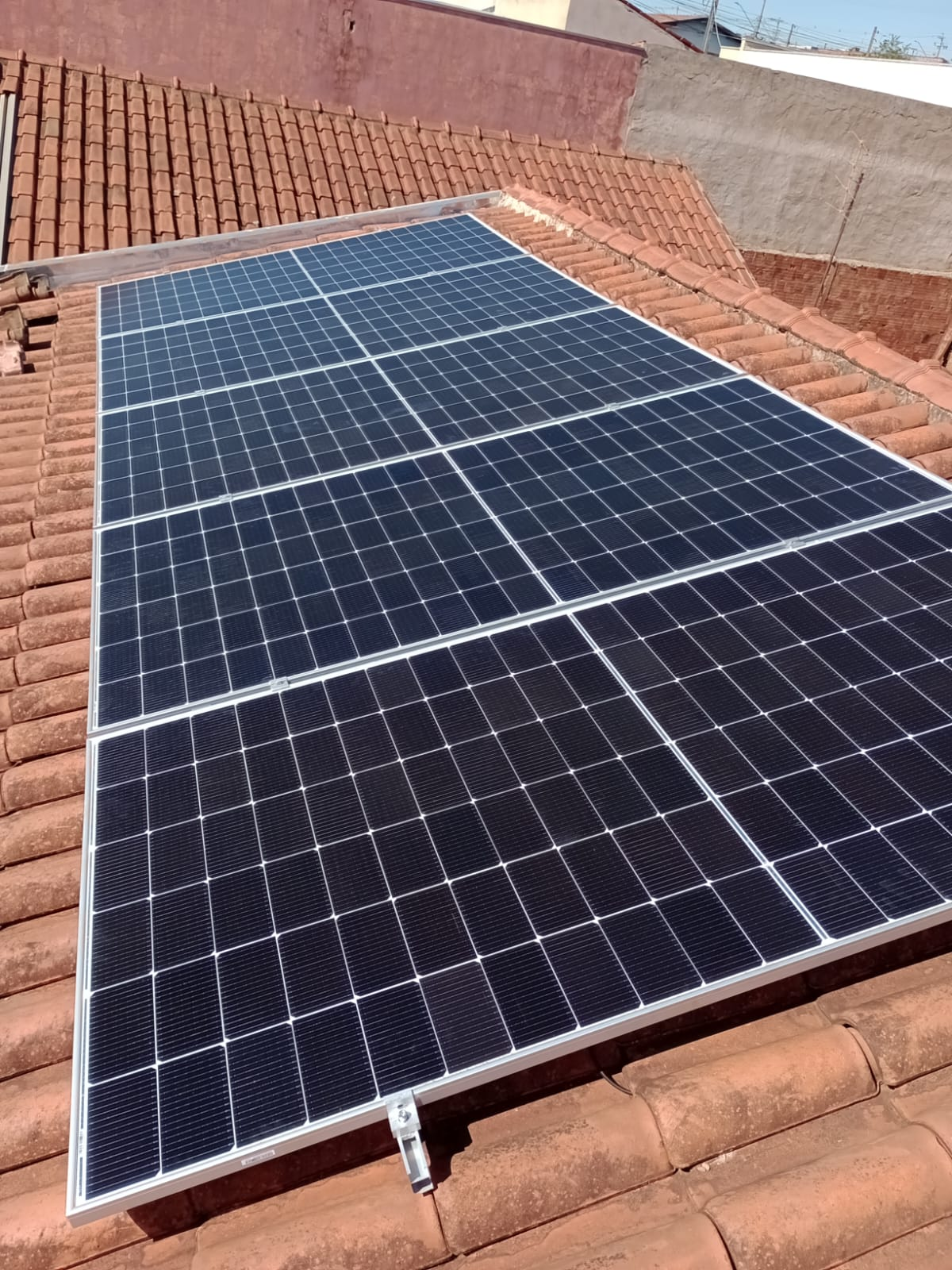 Instalação solar em Lençóis Paulista